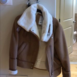 Brand new NVLT Sherpa Coat